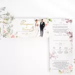 Покана Blush Simple Slide open