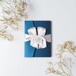 Покана Majestic Blue Classicfold Closed