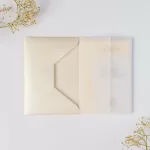 Покана Personalized Three Part Envelope Open