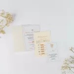 Покана Personalized Three Part Envelope Inside