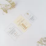 Покана Personalized Three Part Envelope Inside 2