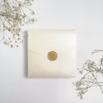 Покана Champagne Pocket Fold Square