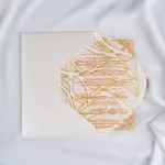 Покана Champagne Gold Acrylic Glass