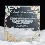 Покана Gold Greenary Luxglass 4