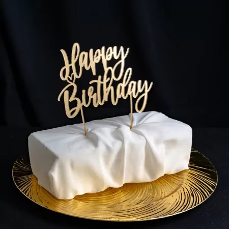 Топер за торта - Happy Birthday