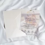 Покана Envelop Gold with Vellum