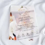 Покана Envelop Gold with Vellum 3