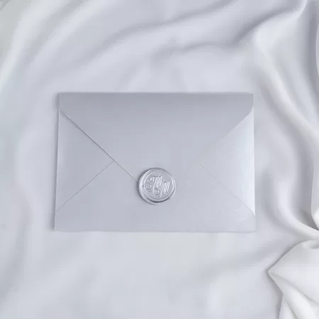 Покана Envelop Silver with Vellum