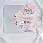 Покана Envelop Silver with Vellum 1