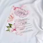 Покана Envelop Silver with Vellum 3