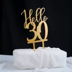 Топер за торта - Hello 30 2