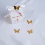 Детайлюаксесоар - златни пеперуди 2