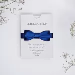 Покана Gentlemen Blue Bow Tie