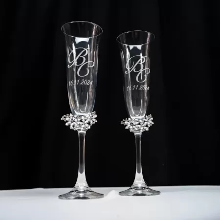 Комплект гравирани ритуални чаши 23